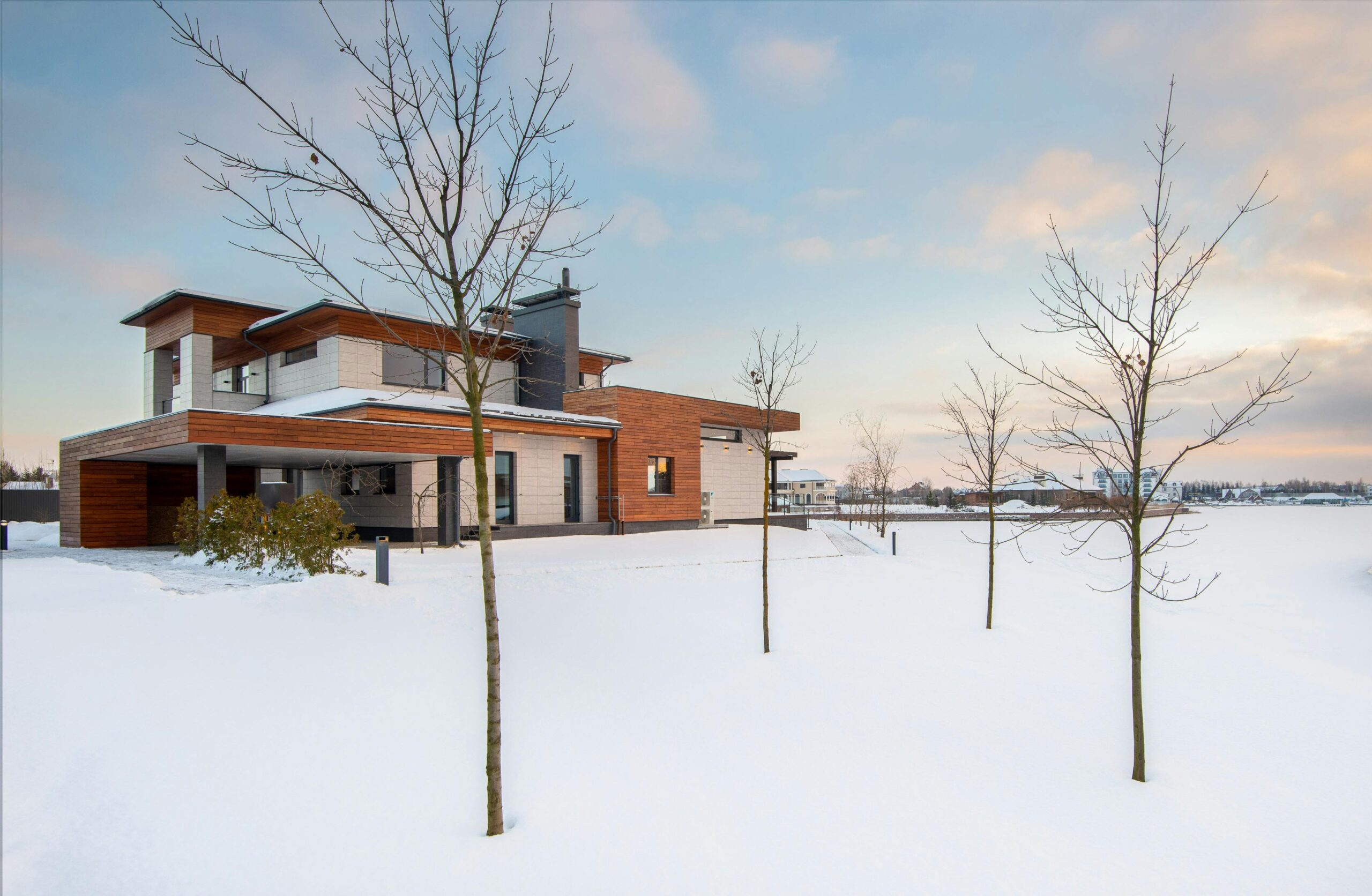 snow fall look interior house