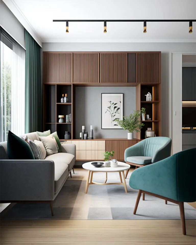 Modern Stone TV Unit