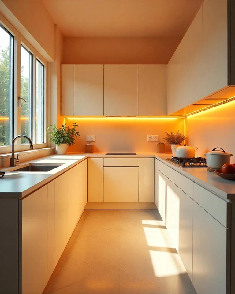 Luxury Modern Modular Kitchen Kerala