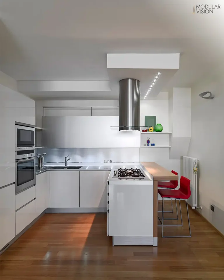 U-Shape Modular Kitchen