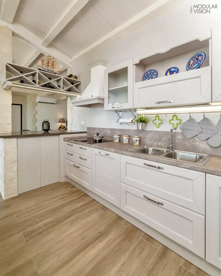L-Shape Modular Kitchen