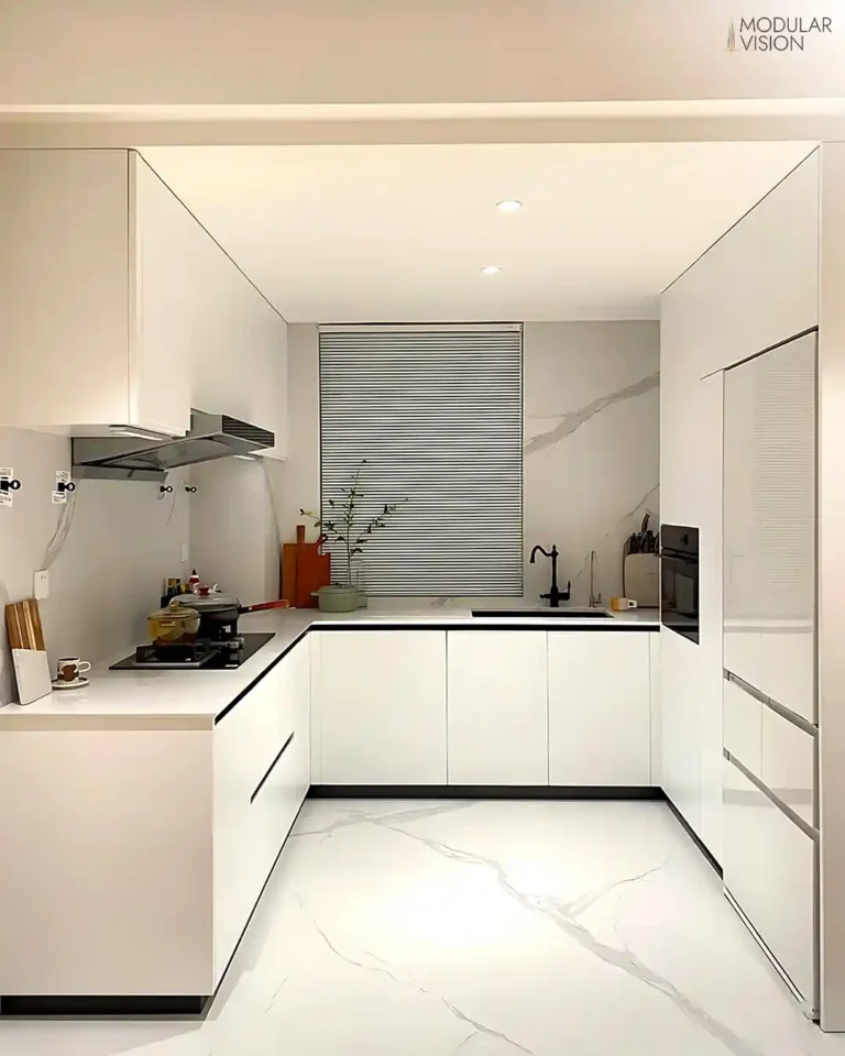 G-Shaped Modular Kitchen