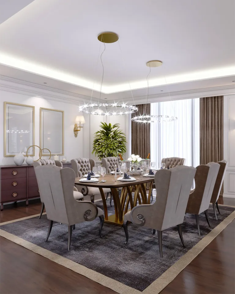 Exquisite Luxury Dining Suite