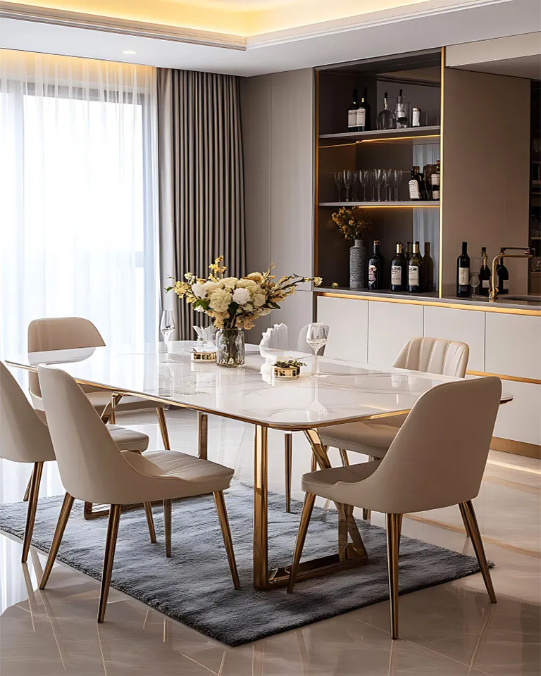 Lavish Luxury Dining Suite