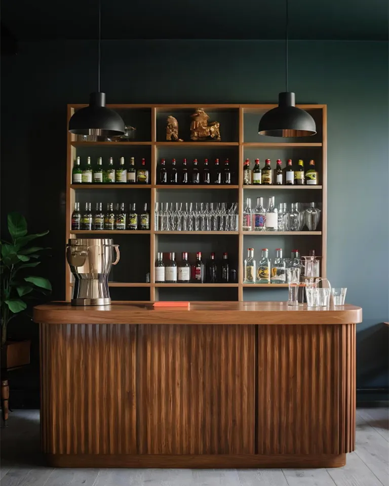 Sophisticated Home Bar Design