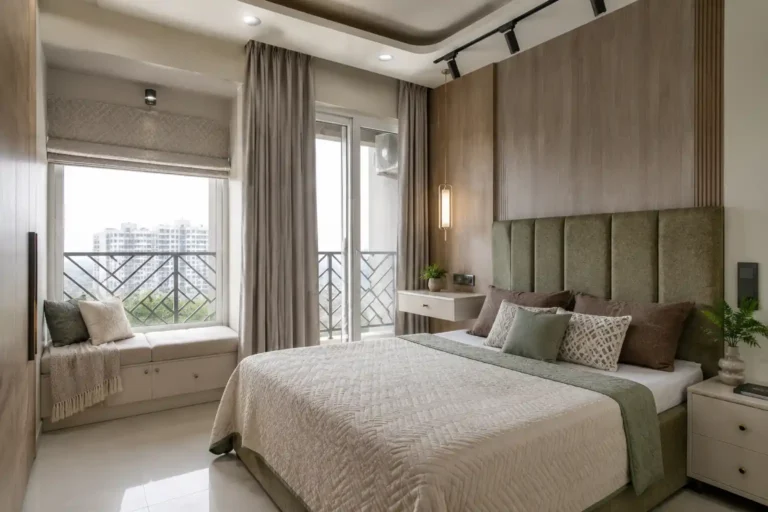 Urban Bedroom Retreat Interior