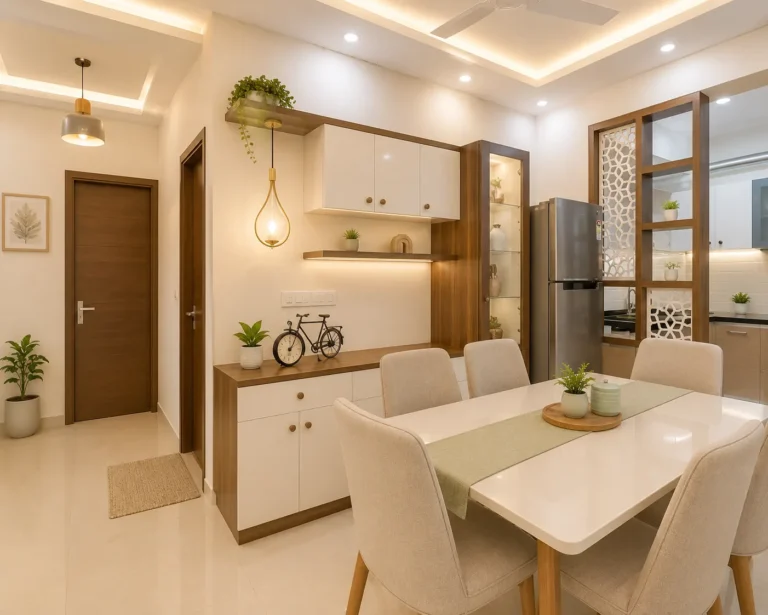 Modern Scandinavian Dining Room Interior