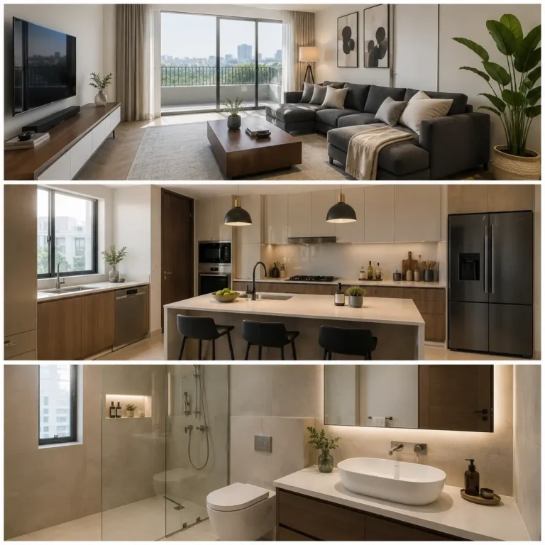 Modern apartment and kitchen renovation transformation