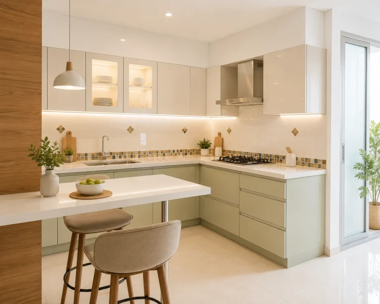 Modern Minimalist Kitchen with Natural Light