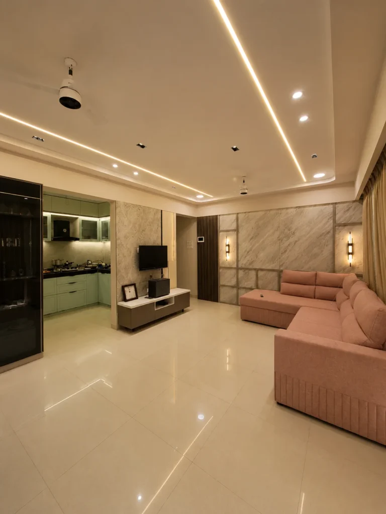 Modern Minimalist Living Room Interior