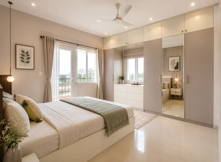 Modern Serene Bedroom with Natural Light