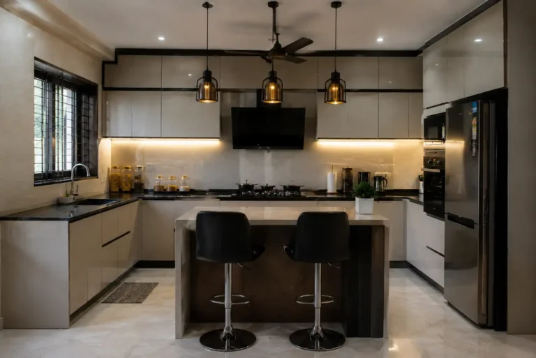 Modern Modular Interior Setup in Omega 1 Greater Noida